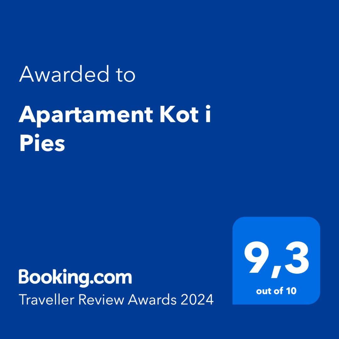 Apartament Kot I Pies ミエンジズドロイェ エクステリア 写真